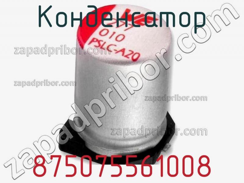 Конденсатор 875075561008 фотография 1.