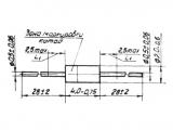 КД805А чертеж диода.