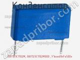 Конденсатор B81123C1102M, B81123C1102M000 ,Y1конд1nFx500v фотография 2.