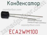 Конденсатор ECA2WM100 фотография 2.