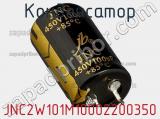 Конденсатор JNC2W101M10002200350