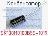 Конденсатор SK100M0100B5S-1019 