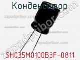 Конденсатор SH035M0100B3F-0811 фотография 2.