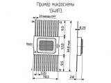 134ИП3 схема, чертеж микросхемы.