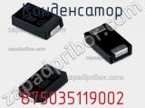 Конденсатор 875035119002 фотография 2.