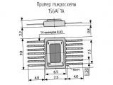 156АГ1А схема, чертеж микросхемы.