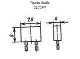 2Д212АМ схема, чертеж диода.
