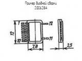 2ДС628А схема, чертеж диодной сборки.