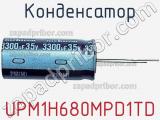 Конденсатор UPM1H680MPD1TD фотография 2.