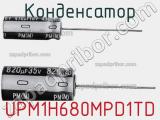 Конденсатор UPM1H680MPD1TD фотография 3.