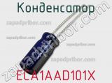 Конденсатор ECA1AAD101X фотография 2.