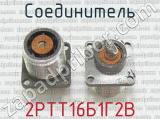 2РТТ16Б1Г2В фотография 2 соединителя. 