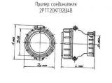 2РТТ20КПЭ2Ш4В схема, чертеж соединителя.