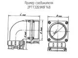 2РТТ32БУН8Г14В схема, чертеж соединителя.