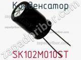 Конденсатор SK102M010ST фотография 2.