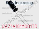 Конденсатор UVZ1A101MDD1TD фотография 2.
