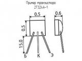 2Т324А-1 схема, чертеж транзистора.