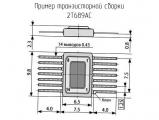 2Т689АС схема, чертеж транзисторной сборки.