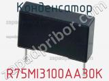 Конденсатор R75MI3100AA30K фотография 2.