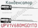 Конденсатор UPV1V680MGD1TD 