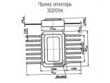 3ОД109А схема, чертеж оптопары.