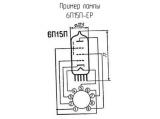 6П15П-ЕР схема, чертеж лампы.