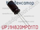 Конденсатор UPJ1H820MPD1TD фотография 2.