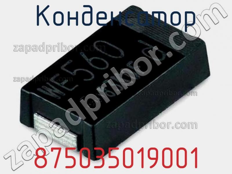 Конденсатор 875035019001 фотография 1.