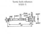 ВЛ200-13 схема, чертеж диода лавинного.