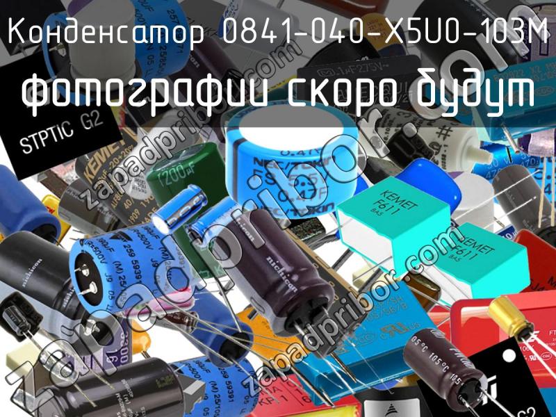 Конденсатор 0841-040-X5U0-103M фотография.