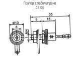Д817Б схема, чертеж стабилитрона.