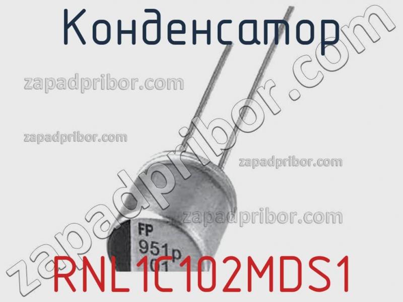 Конденсатор RNL1C102MDS1 фотография.