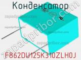 Конденсатор F862DU125K310ZLH0J фотография 3.