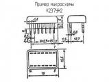 К237УН2 схема, чертеж микросхемы.