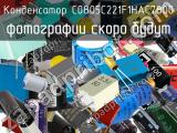 Конденсатор C0805C221F1HAC7800