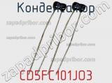 Конденсатор CD5FC101JO3 фотография 2.