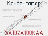 Конденсатор SA102A100KAA 