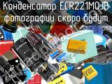 Конденсатор ECR221M0JB