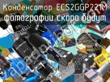 Конденсатор ECS2GGP221M 
