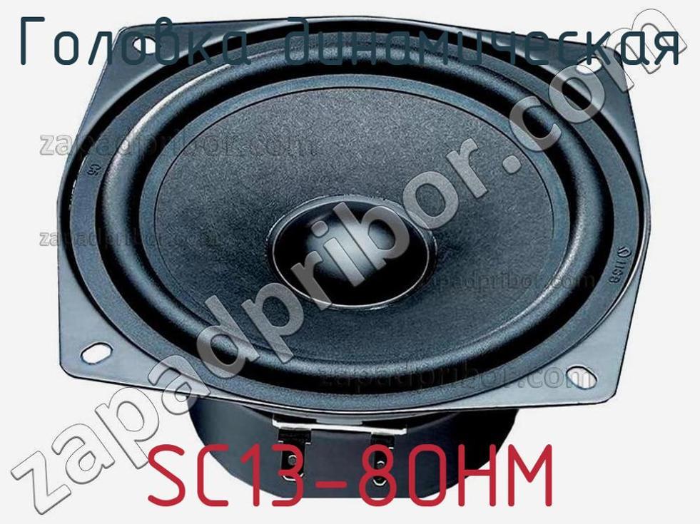 SC13-8OHM - Головка динамическая - фотография. Увеличить. SC13-8OHM - Головка динамическая - фотография.
