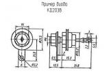 КД203В схема, чертеж диода.