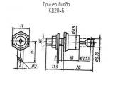 КД204Б схема, чертеж диода.