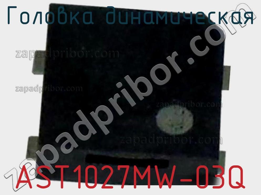 AST1027MW-03Q - Головка динамическая - фотография. Увеличить. AST1027MW-03Q - Головка динамическая - фотография.