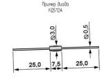 КД512А схема, чертеж диода.