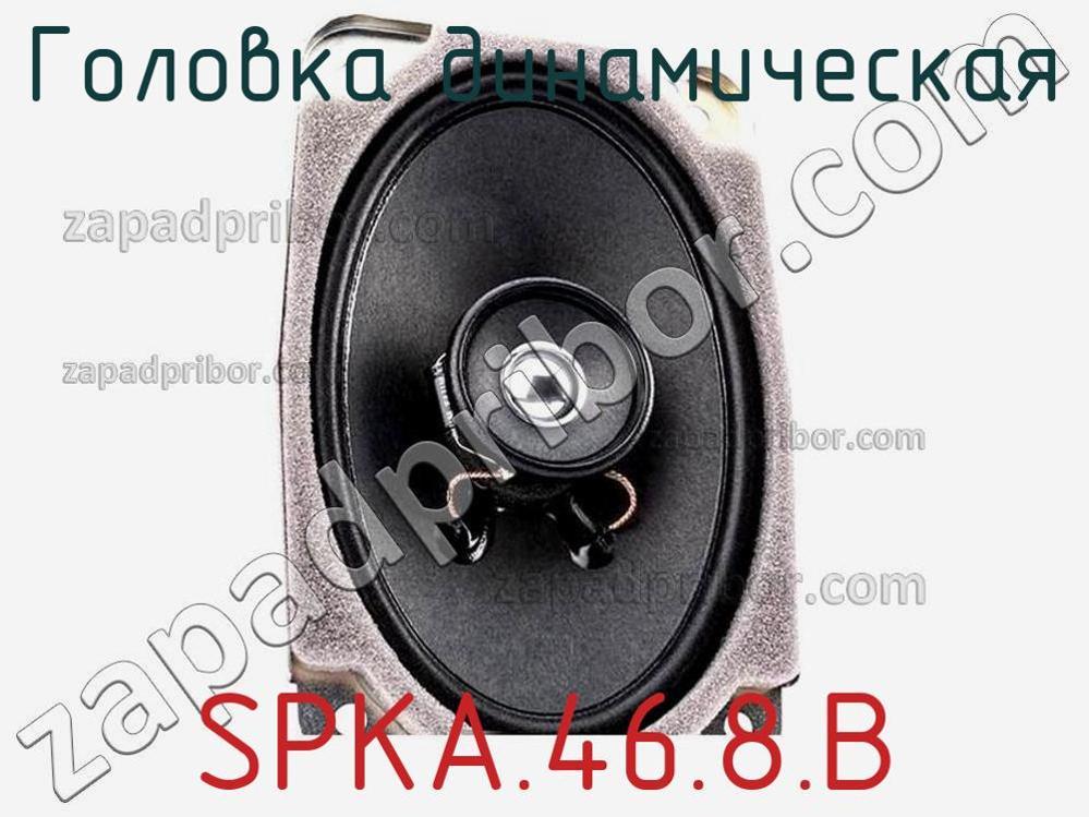 SPKA.46.8.B - Головка динамическая - фотография. Увеличить. SPKA.46.8.B - Головка динамическая - фотография.