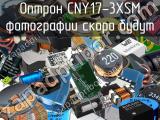 Оптрон CNY17-3XSM 