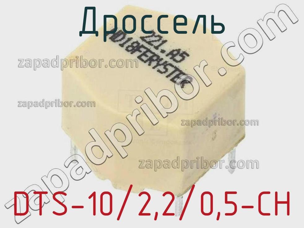 DTS-10/2,2/0,5-CH - Дроссель - фотография. Увеличить. DTS-10/2,2/0,5-CH - Дроссель - фотография.