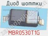 Диод Шоттки MBR0530T1G фотография 3.