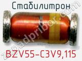 Стабилитрон BZV55-C3V9,115 фотография 2.