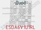 Диод  ESDA6V1U1RL  фотография 2.